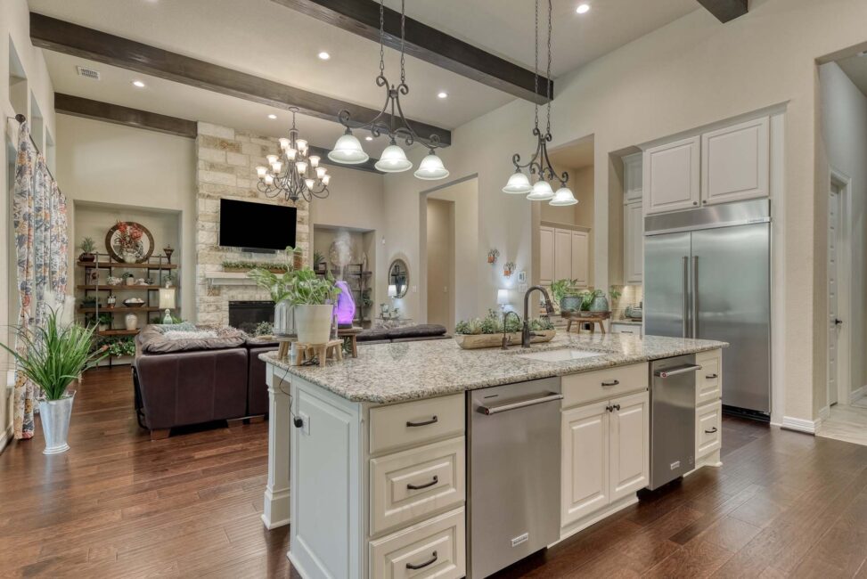 You can build on your own lot and have this beautiful kitchen!